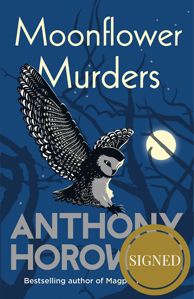 Moonflower Murders - signed, lined & dated