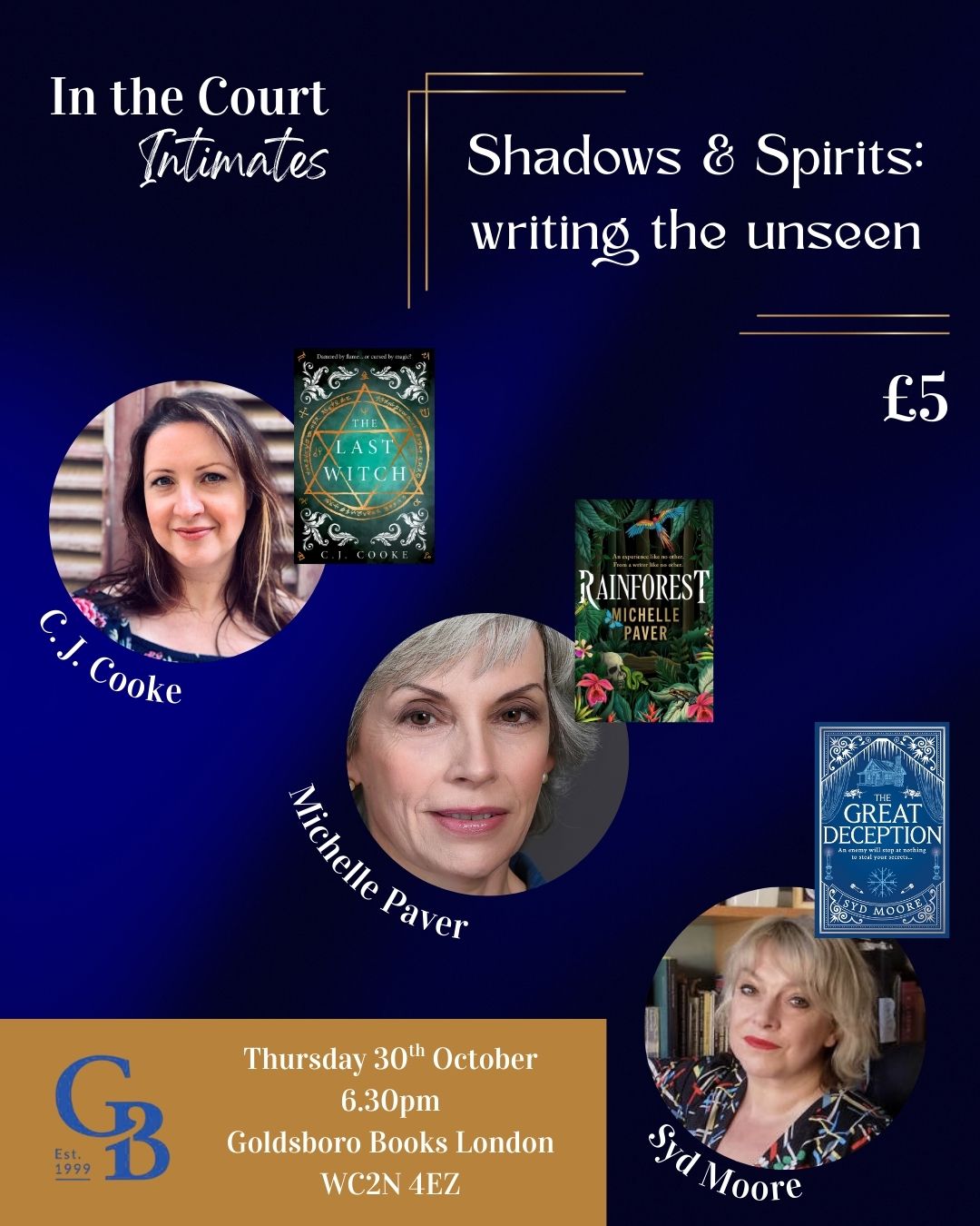 In the Court Intimates | Shadows and Spirits: Writing the Unseen