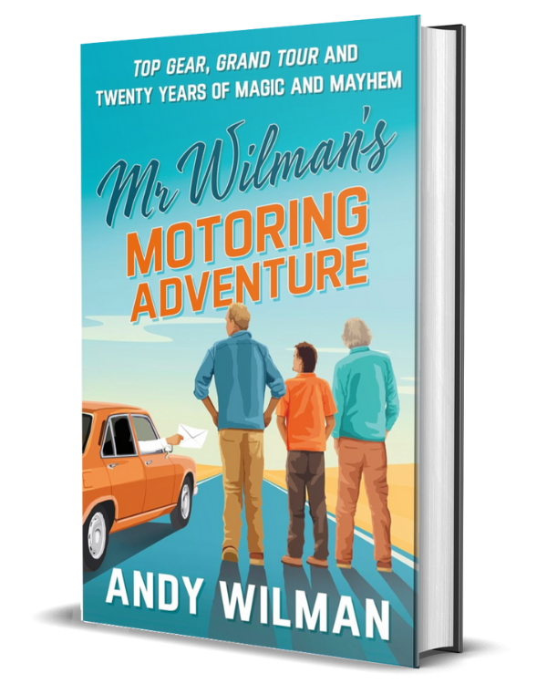 top gear book Mr Wilman's Motoring Adventure: Top Gear, Grand Tour and Twenty Years – Goldsboro Books