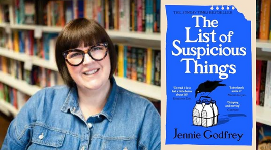 The Books That Inspired 'The List of Suspicious Things' by Jennie Godfrey.