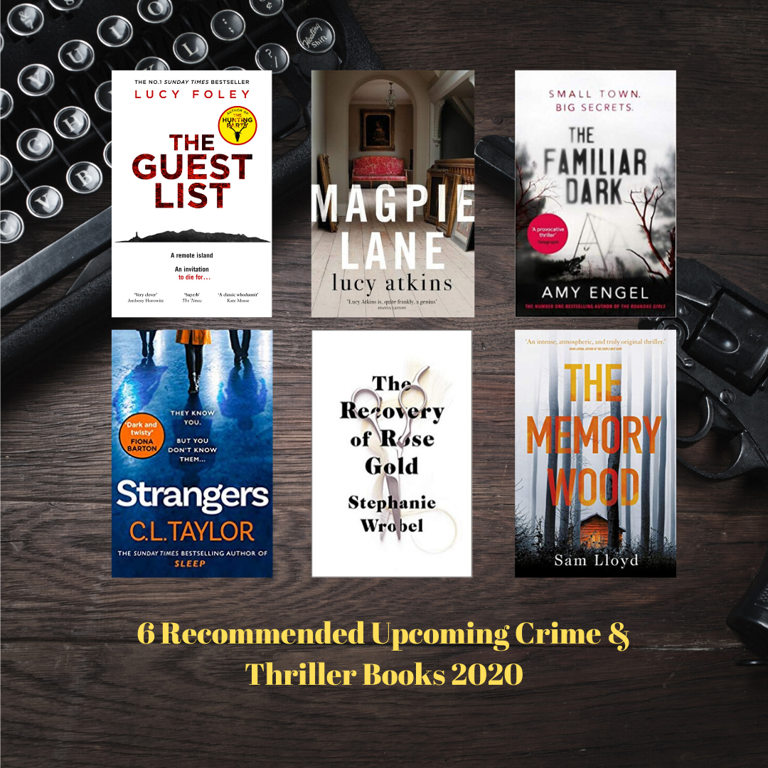 6 Recommended Upcoming Crime & Thriller Books 2020