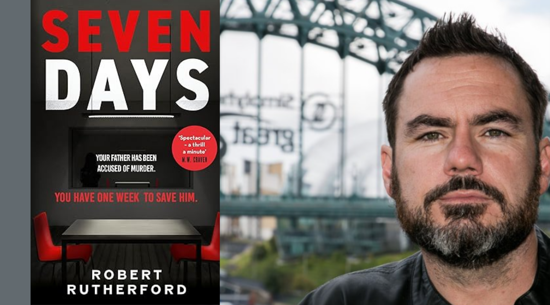 Author Letter: Behind the scenes of Seven Days with Robert Rutherford ...