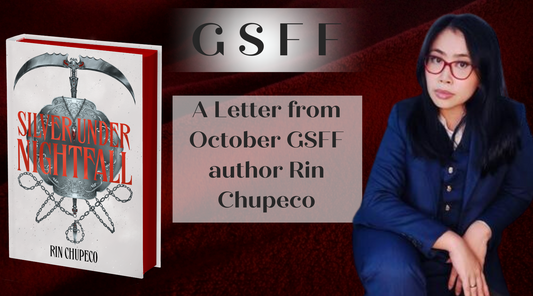 A Letter from October GSFF author Rin Chupeco