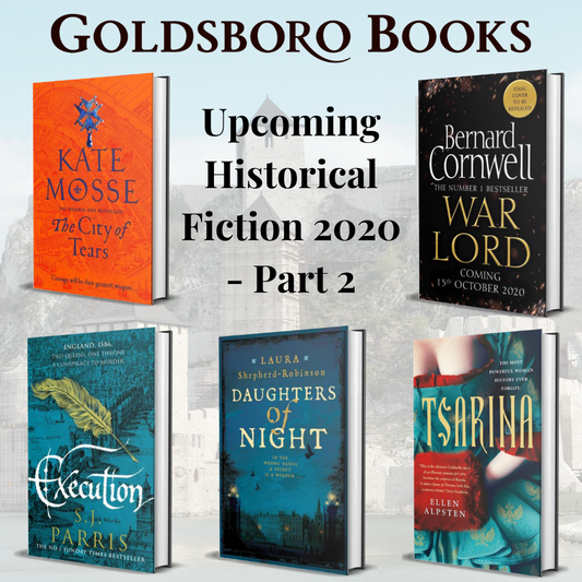 Upcoming Historical Fiction 2020 - Part 2