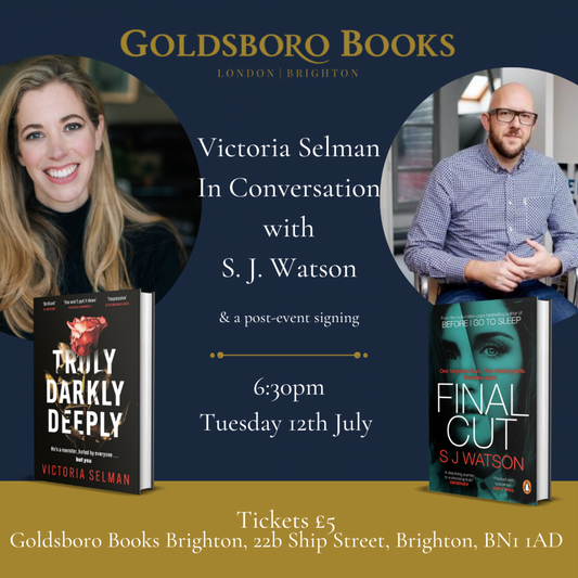 Victoria Selman In Conversation With S. J. Watson