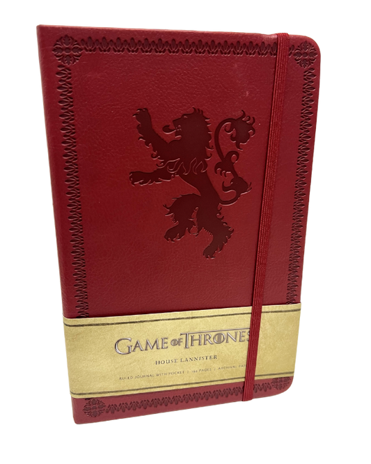 Game of Thrones - House Lannister - Ruled Notebook