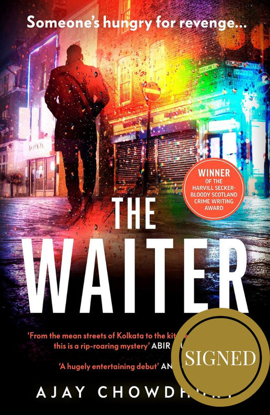The Waiter - signed, lined & dated