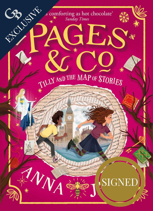 Tilly and the Map of Stories (Pages & Co. 3) - Signed, Lined & Dated