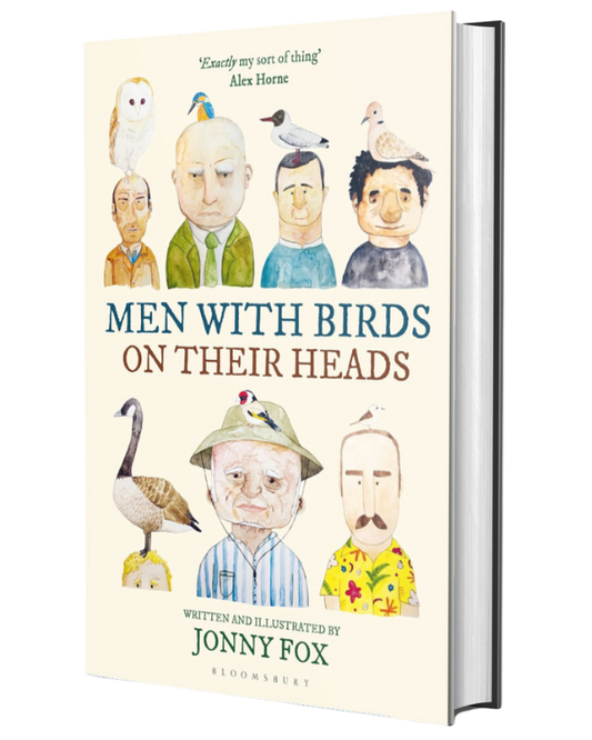 Men with Birds on Their Heads