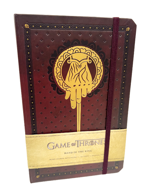 Game of thrones - Hand of the King - Ruled Notebook