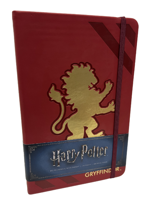 Harry Potter - Gryffindor - Ruled Notebook