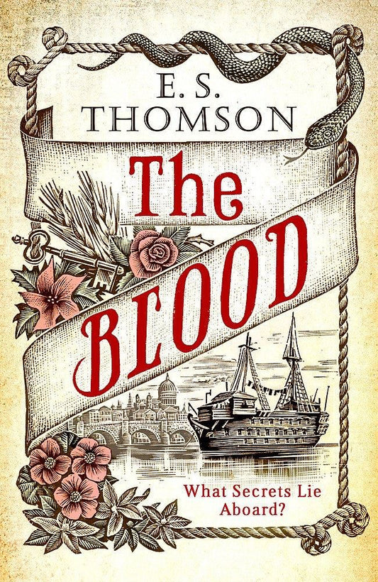 The Blood: What secrets lie aboard? (Jem Flockhart) - Signed, Lined and Dated